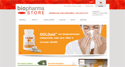 Desktop Screenshot of biopharmastore.com